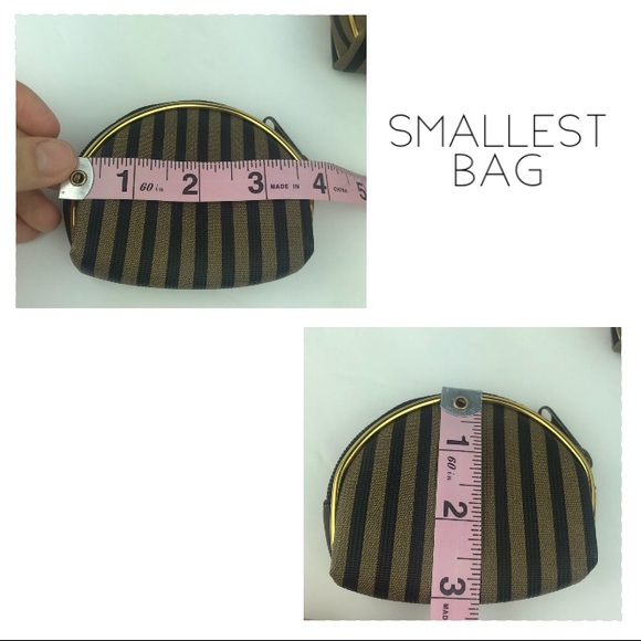Striped Stackable Cosmetic Bags - Picture 12 of 12